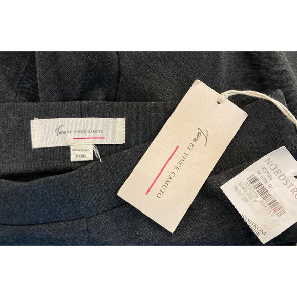 Two by Vince Camuto Back Seam Leggings Size PXXS/Petite 2XS in Dark Grey NWT - Picture 6 of 7